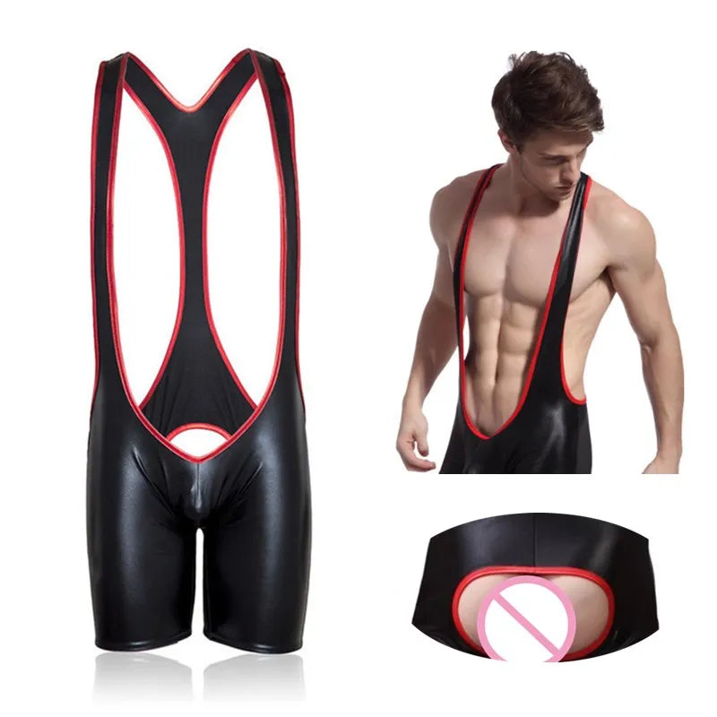 Mens Latex Sexy Leather