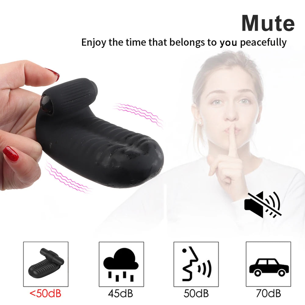 Finger Sleeve Vibrator