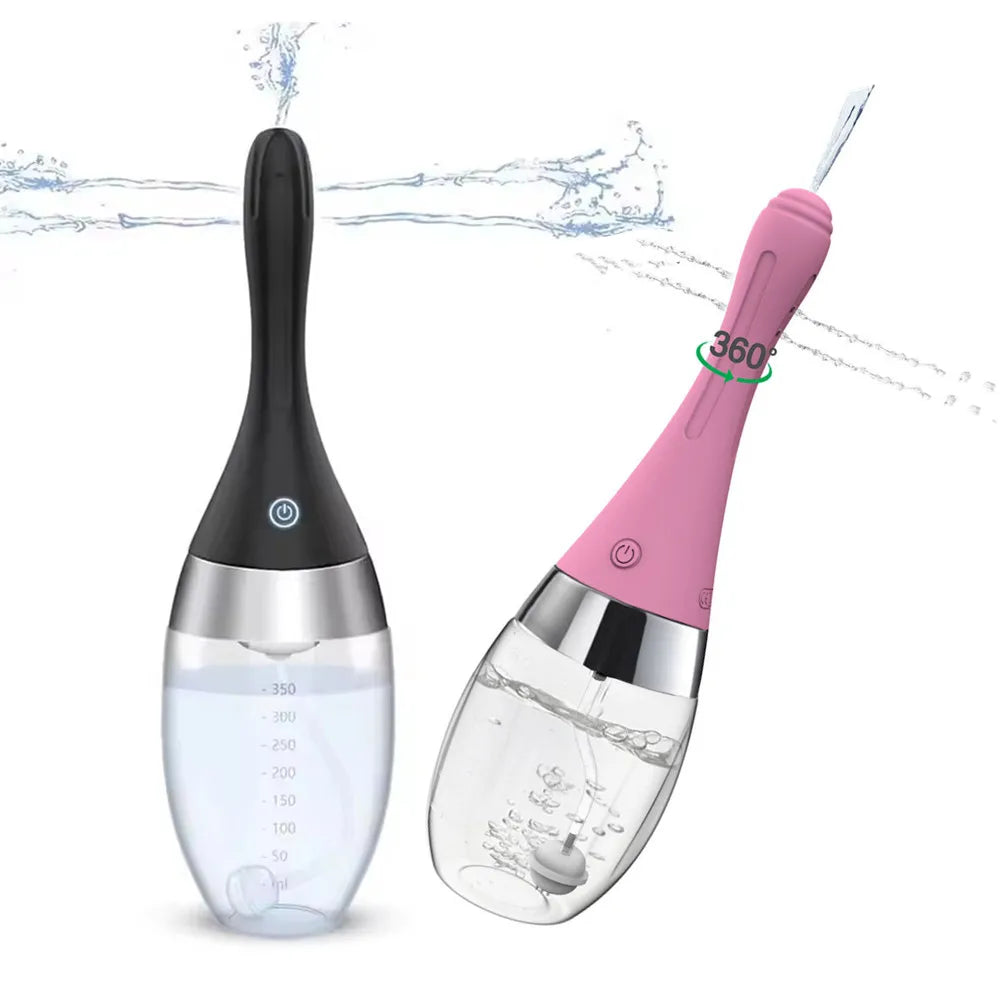 Electric Vaginal Douche Automatic Anal Cleaning Tool Enema Irrigator Female Vaginal Cleaner Feminine Hygiene Sex Toys for Adults