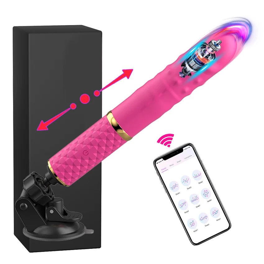 Masturbation Sex Machine Retractable Vibrator