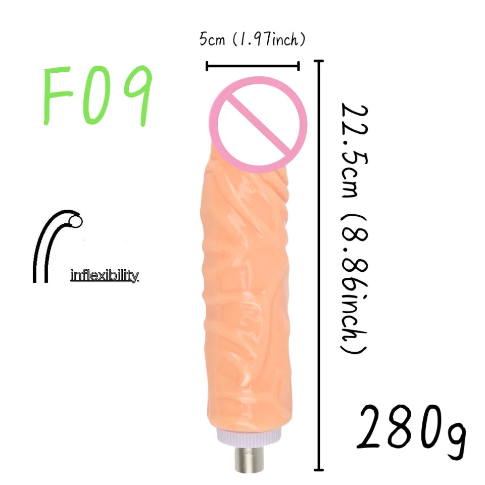 Dildos sets for thrusting sex  machine