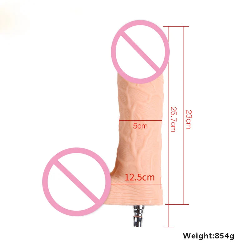 Dildos set for fuck machine
