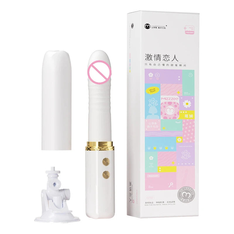 Rotatable Thrust Heating Dildo