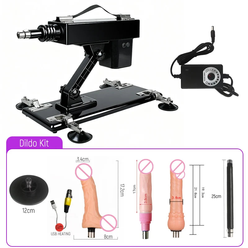 Thrusting Dildo Machine Adjustable Speed Sex Machine Fuvking Machine Hands