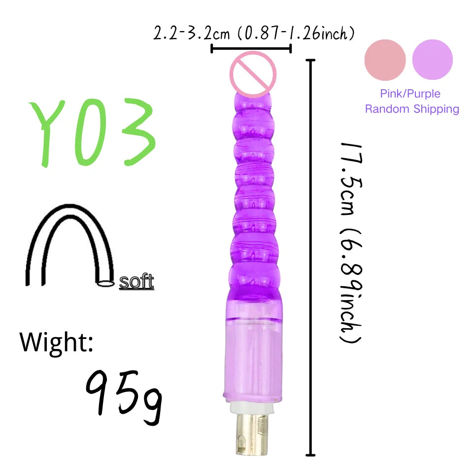 Dildos sets for thrusting sex  machine