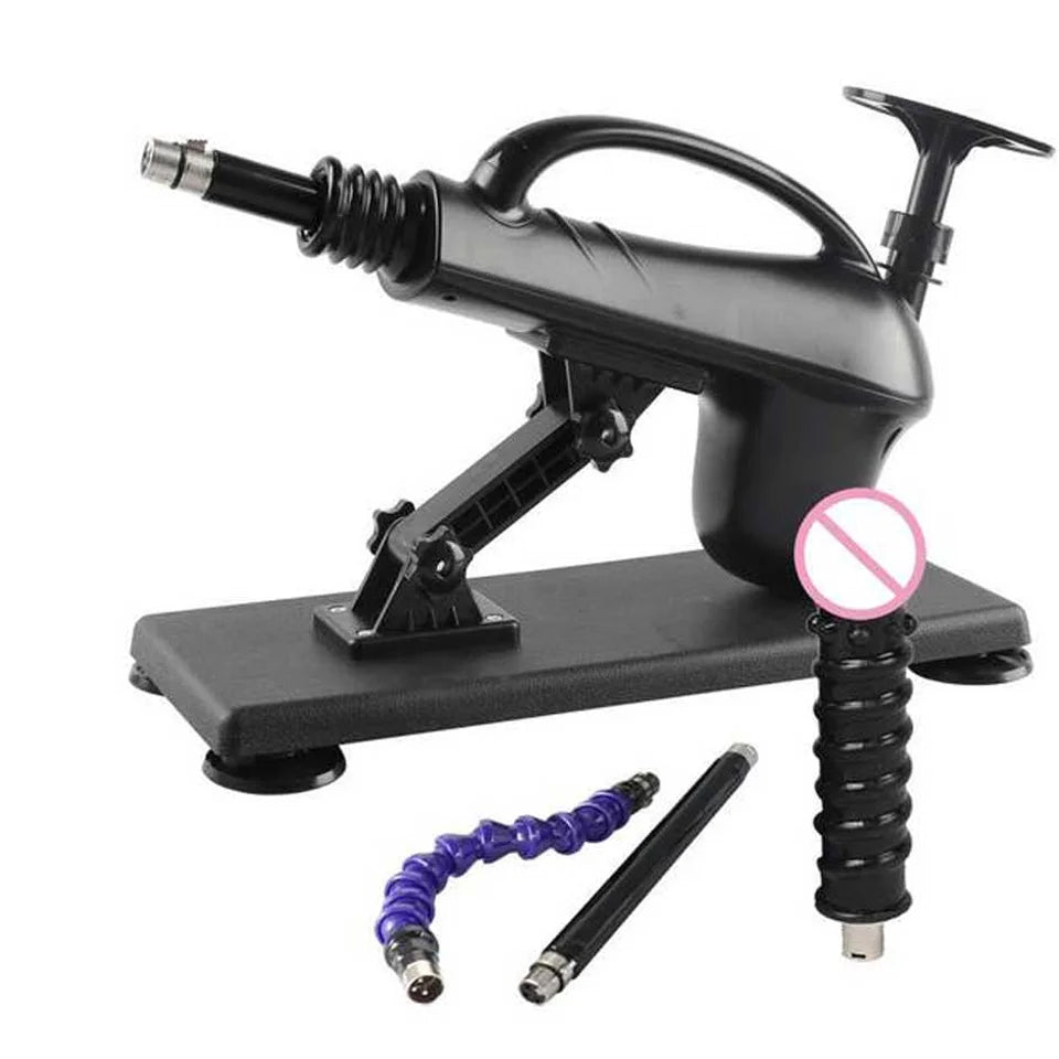 Portable Automatic Sex Machine with Dildos Sets