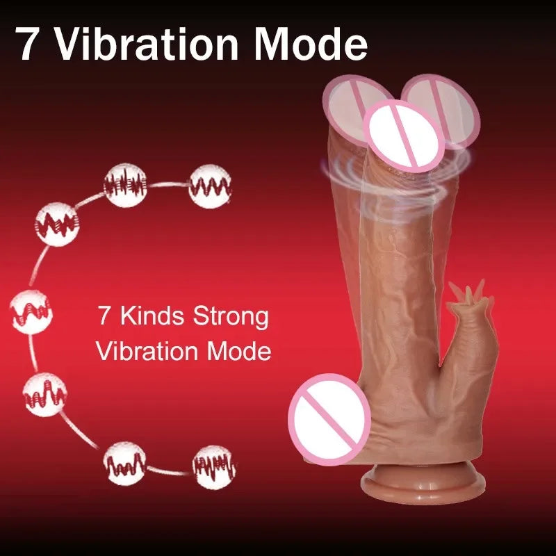 Thrusting Dildo Vibrators