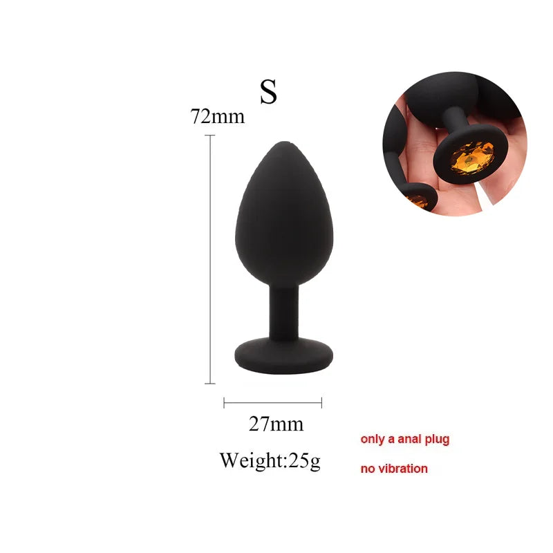 Allsex Anal Plug Vibrator