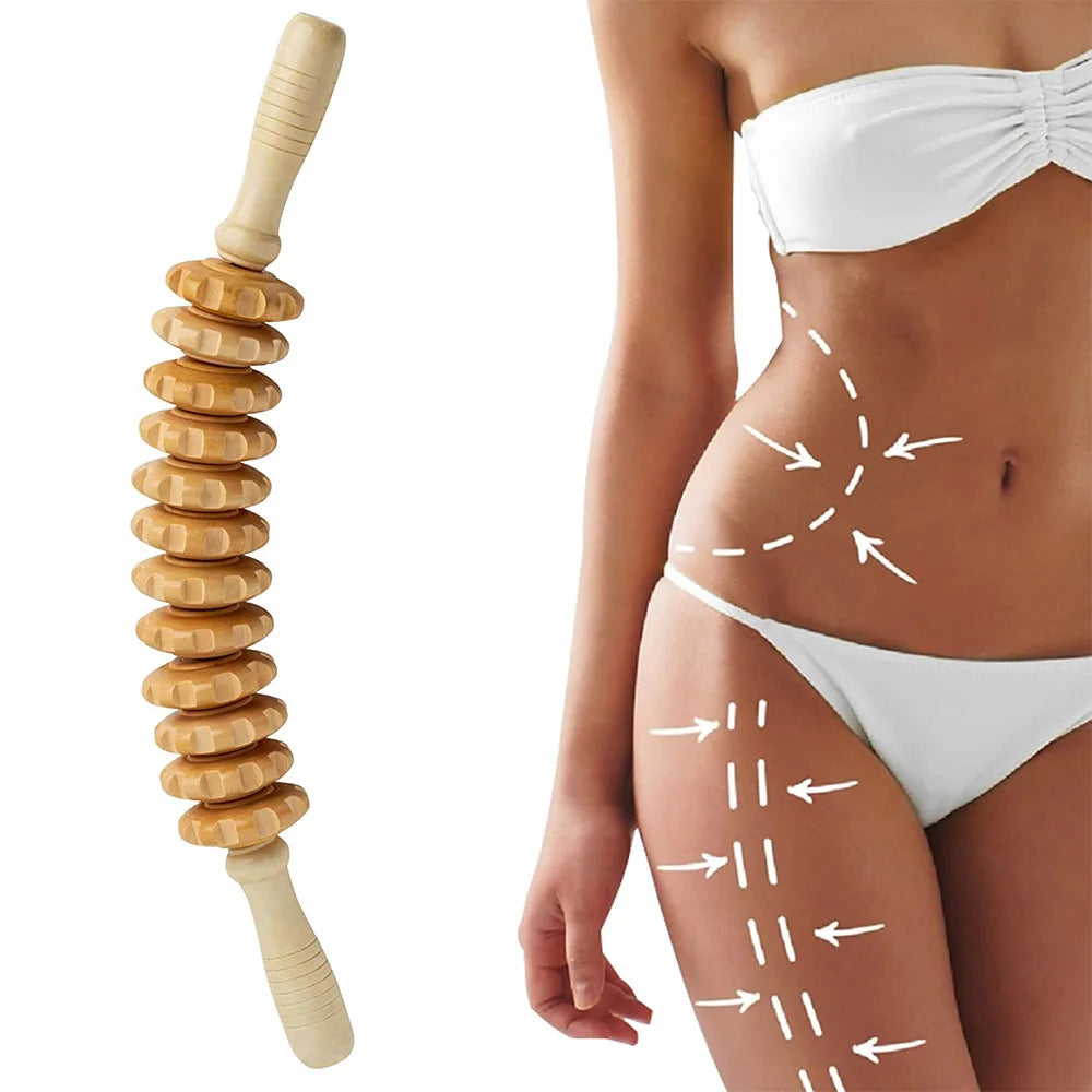 Wood Massage Roller