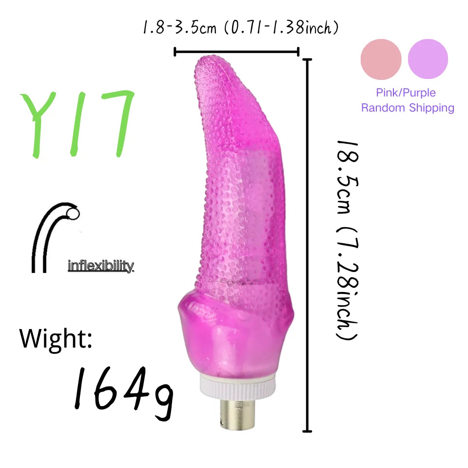 Dildos sets for thrusting sex  machine