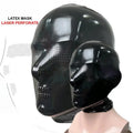 Latex Mask Sexy Rubber Hood