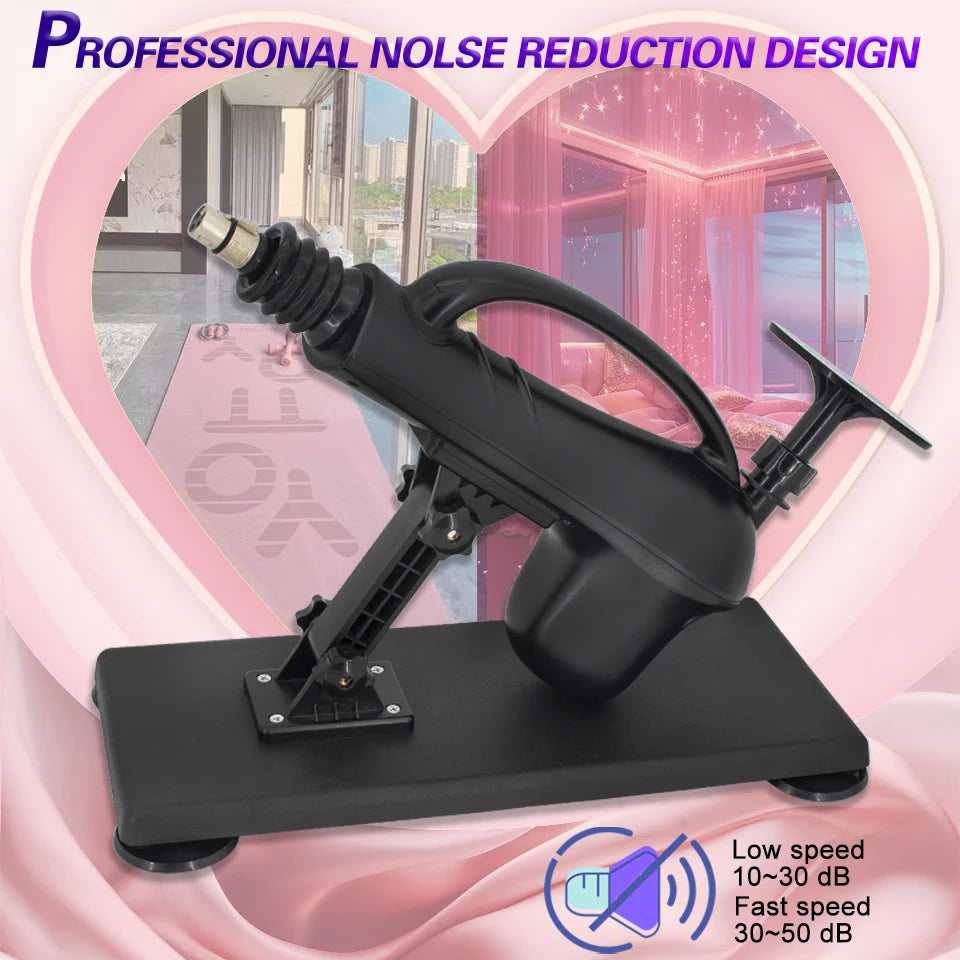 Portable Automatic Sex Machine with Dildos Sets
