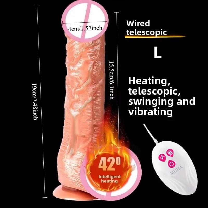 Realistic Squirting Dildo Vibration