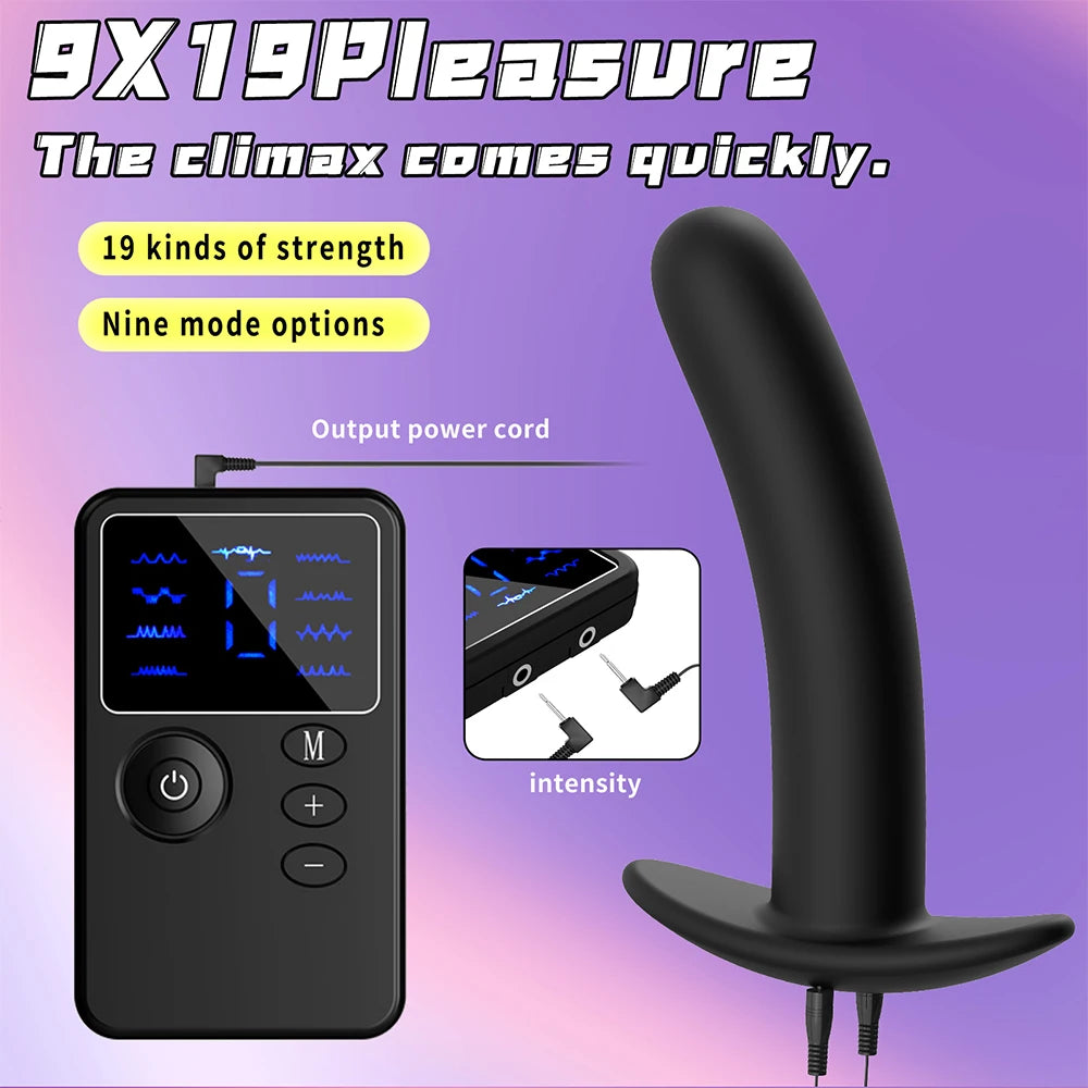 Electric Shock Anal Plug x Bimbos