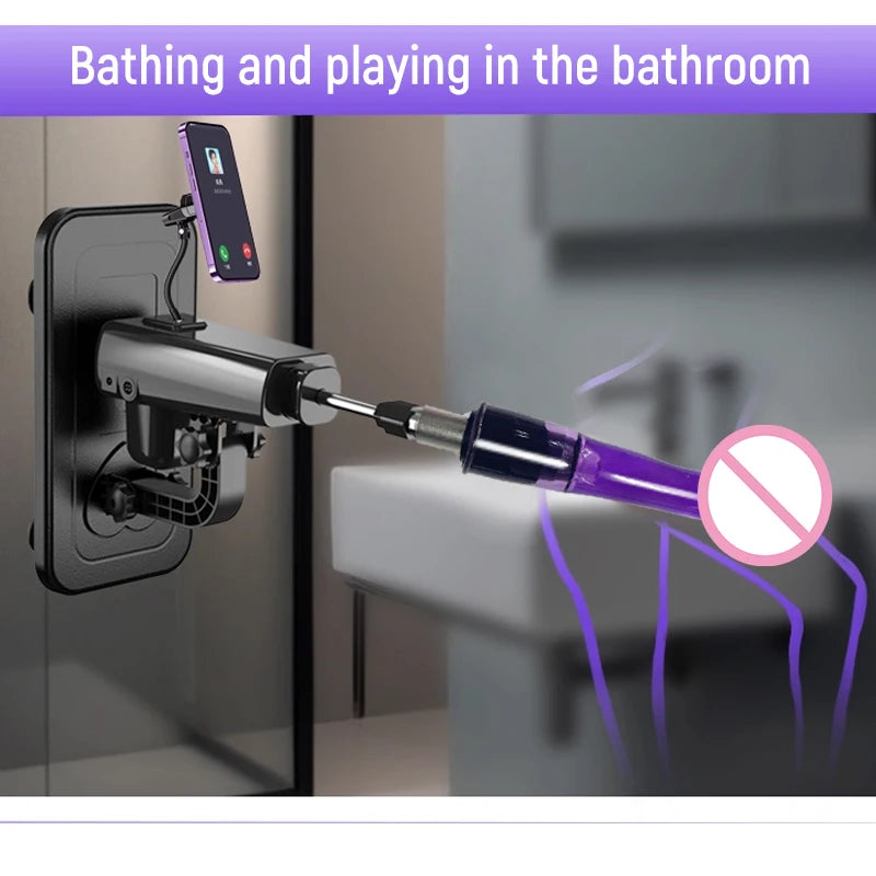 60mm Stroke Automatic Telescopic Sex Machine