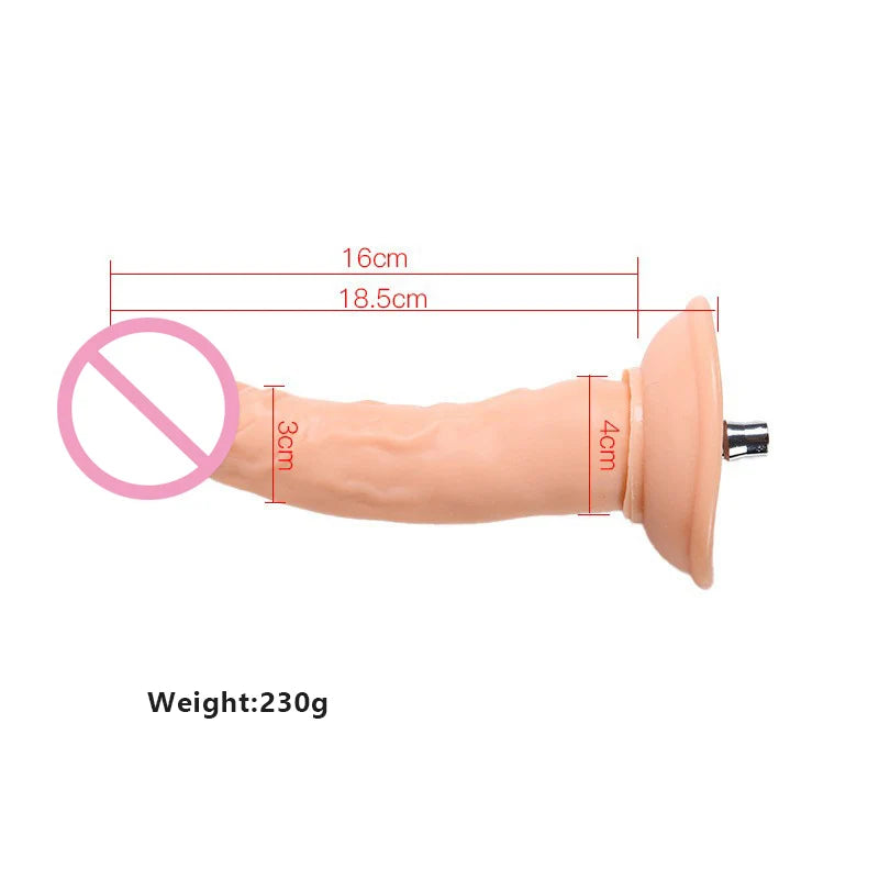 Dildos set for fuck machine