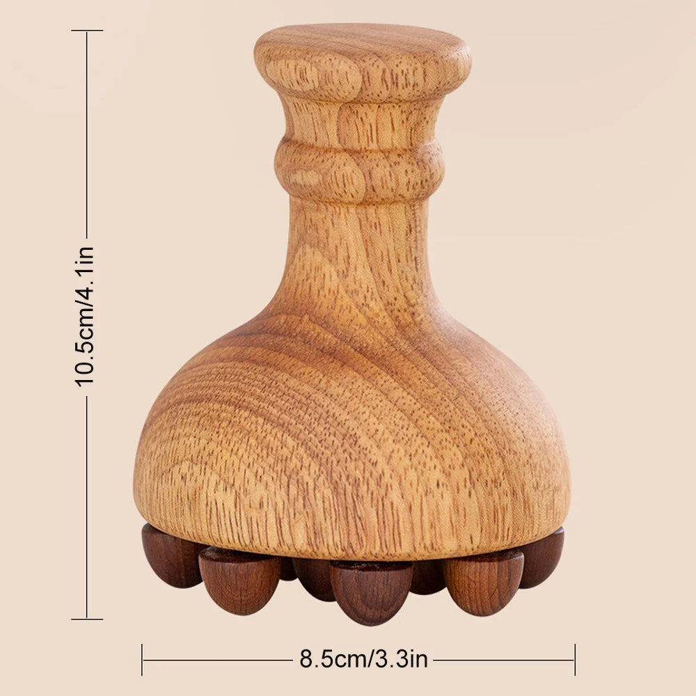 Lymphatic Drainage Massager Wood