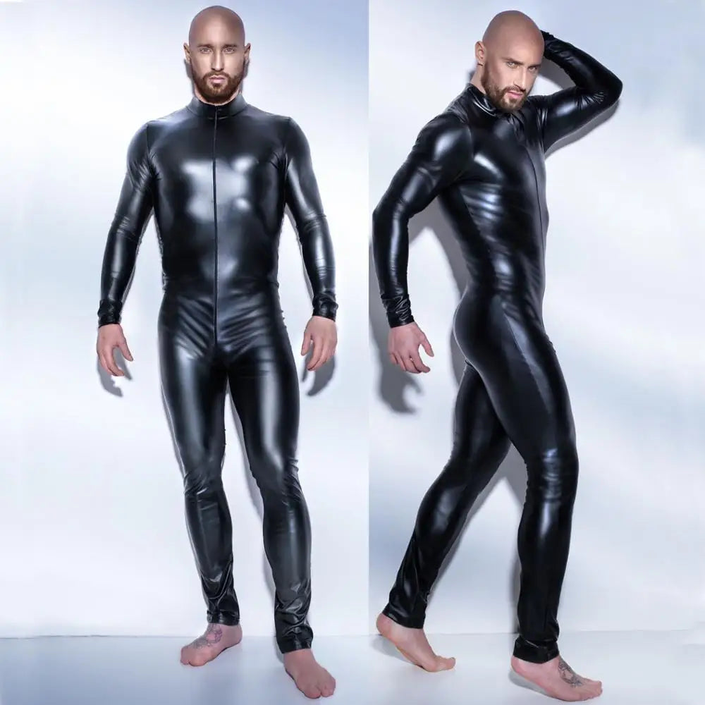 Latex Men Jumpsuits