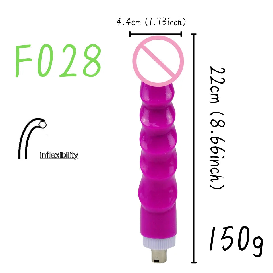 Dildos sets for thrusting sex  machine