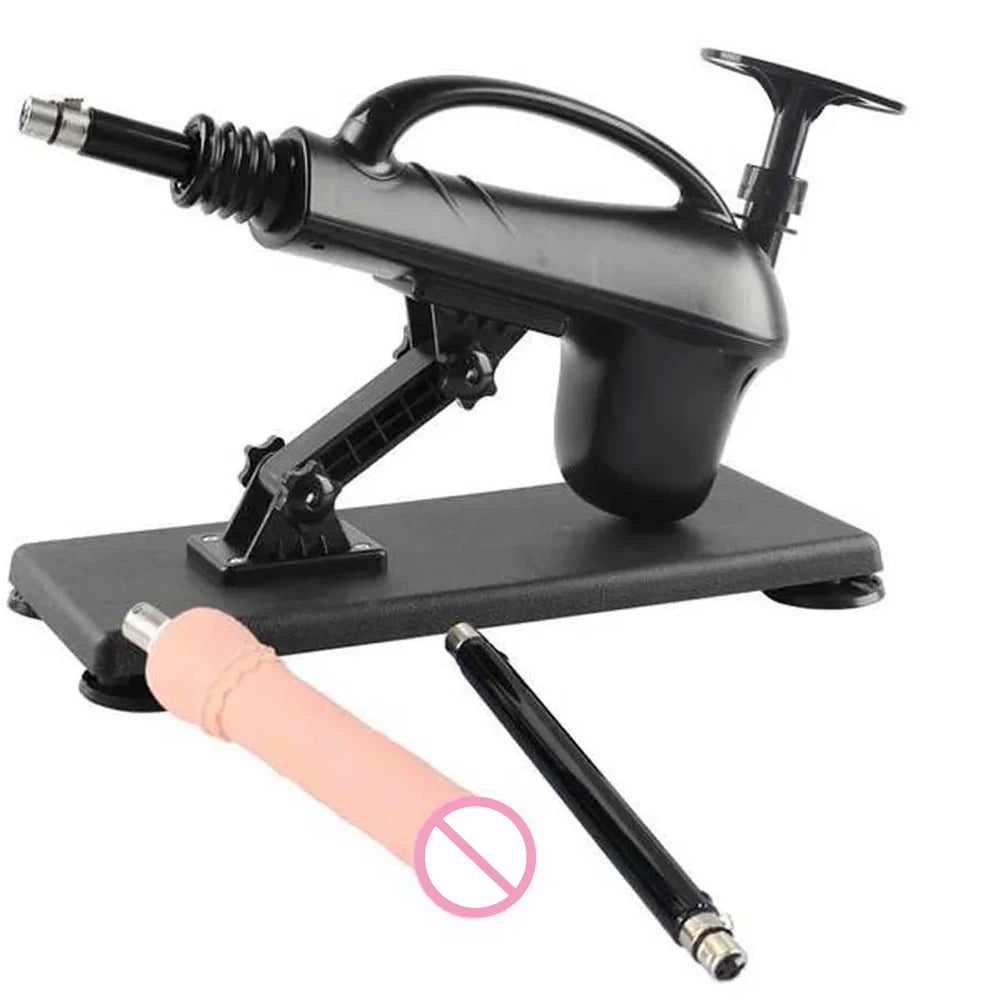 Portable Automatic Sex Machine with Dildos Sets