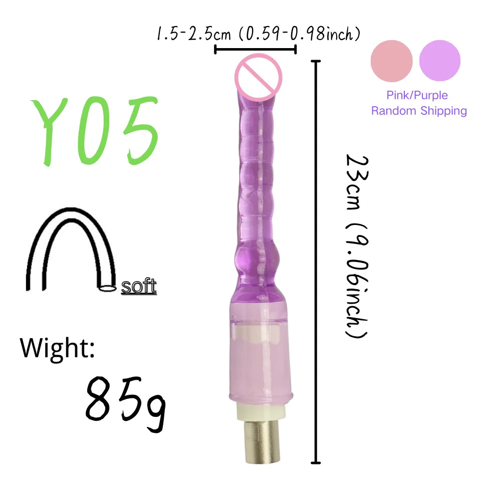 Dildos sets for thrusting sex  machine