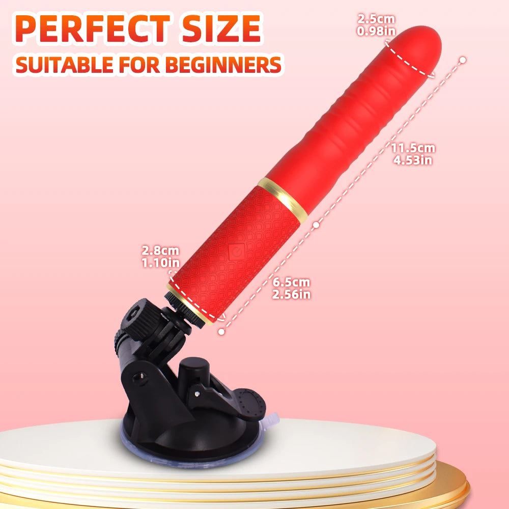 Sex Machine Thrusting Dildo Vibrator