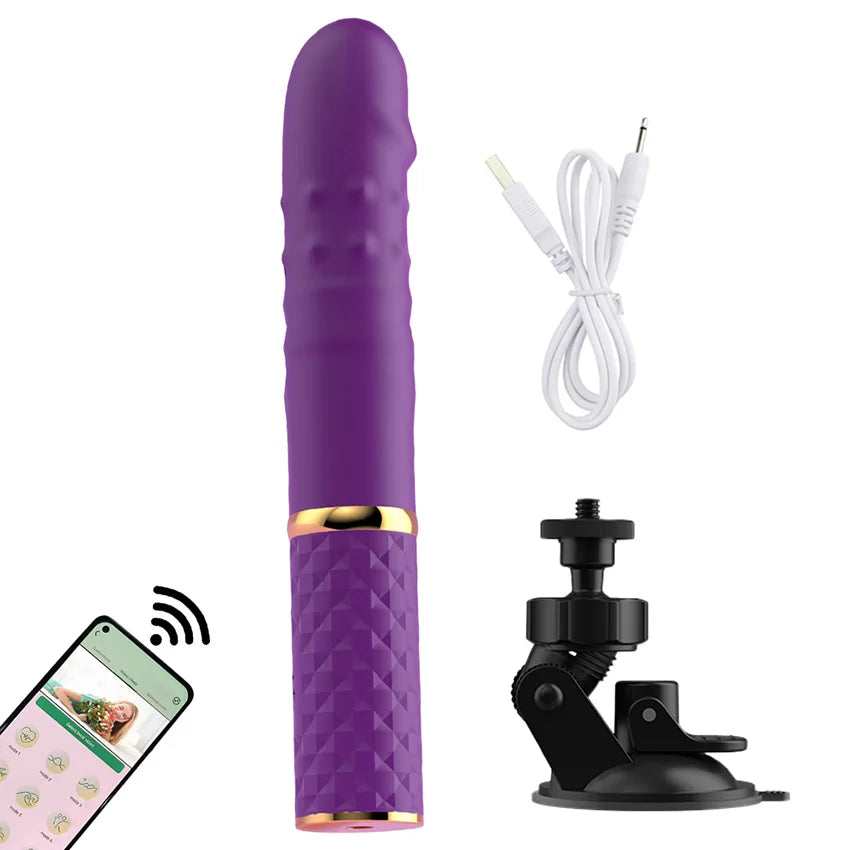 Thrusting Dildo Vibrator Sex Machine Unisex