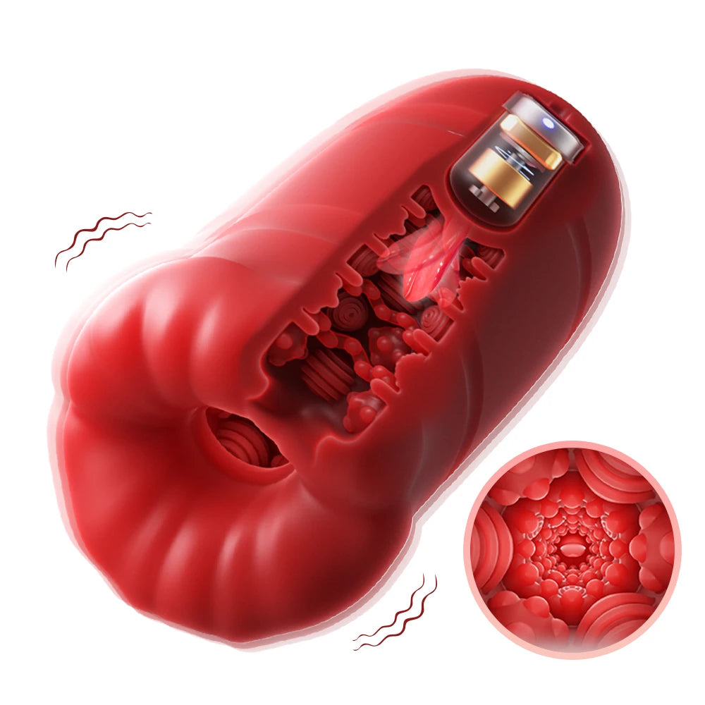 Vibrator Oral Sex Automatic Tongue