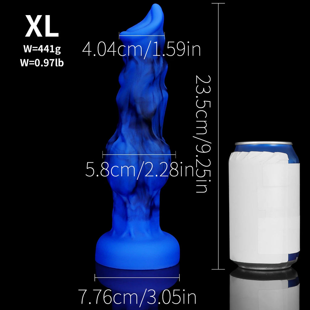 Silicone Penis Knot Dildo Adult Toys