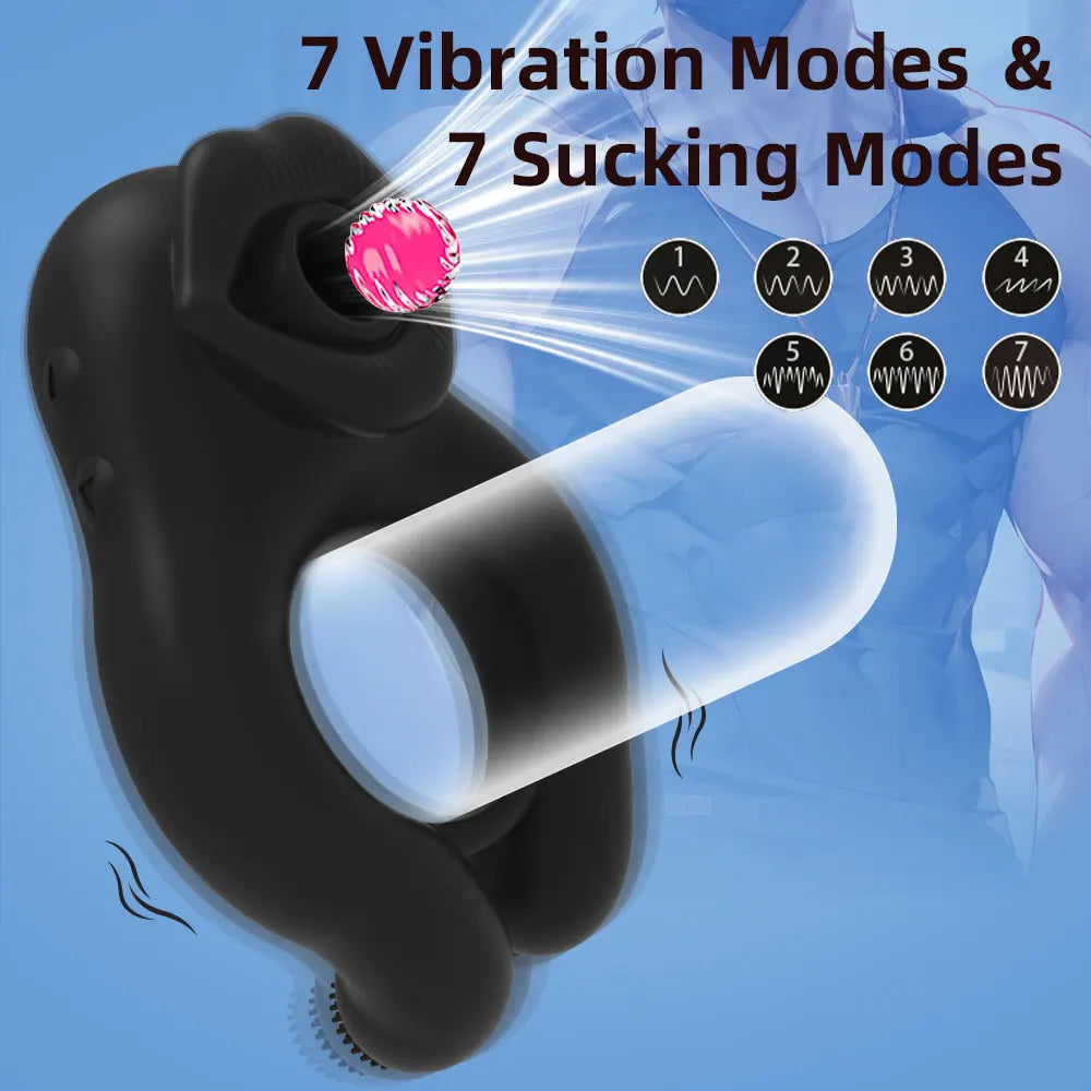 7 Frequency Sucking Vibrator