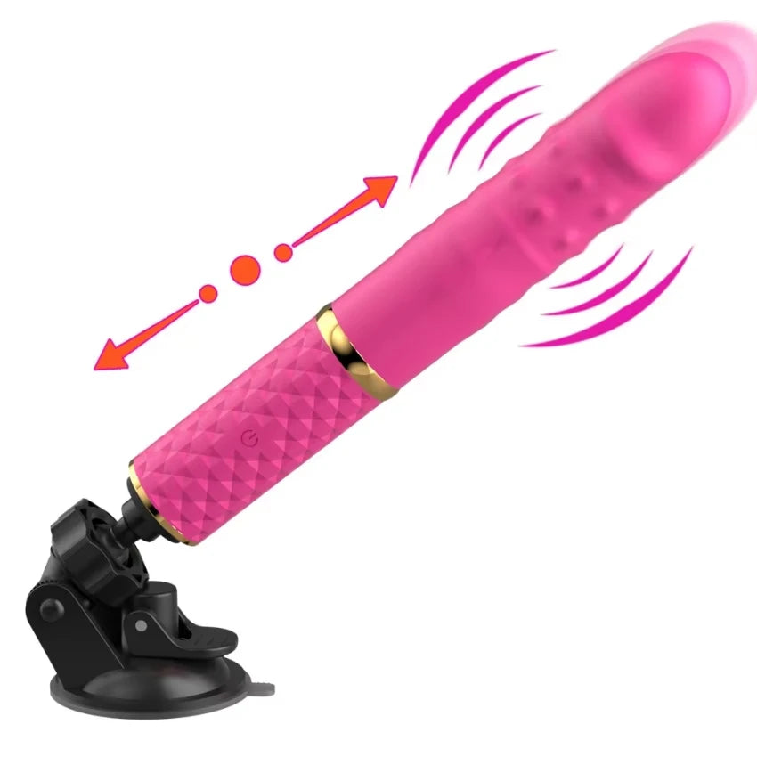 Thrusting Dildo Vibrator Sex Machine Unisex