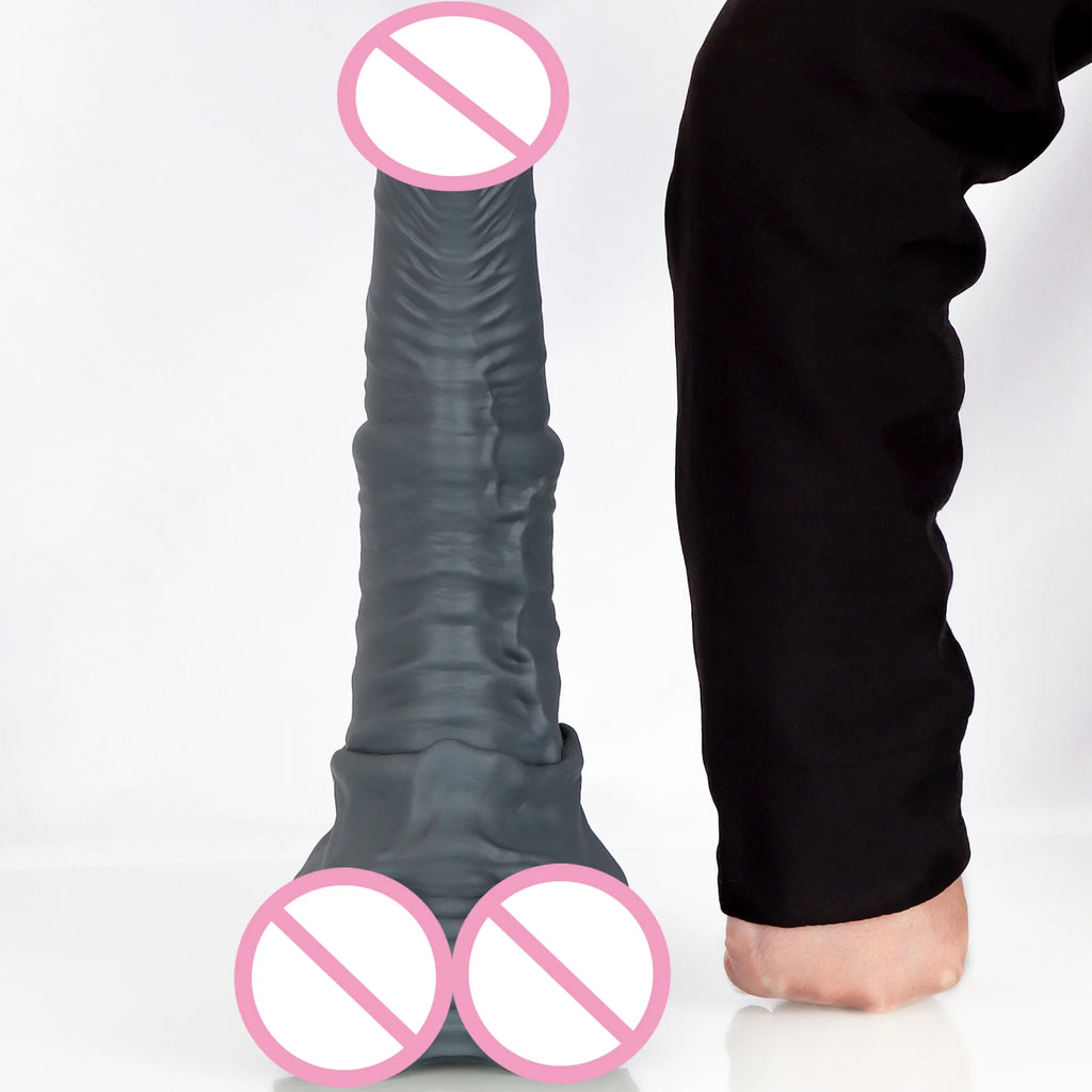 Big Silicone Soft Dog Dildo