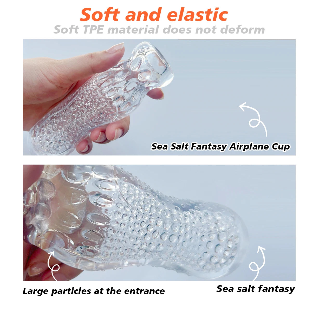 Transparent Jelly Artificial Vaginal