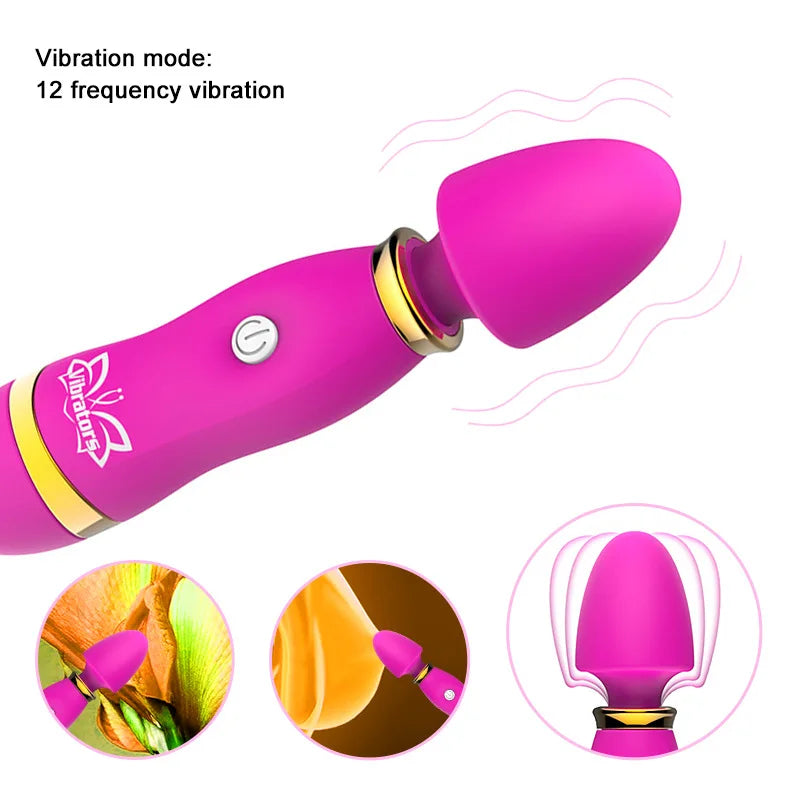 G Spot Anal Plug & Vagina Vibrator