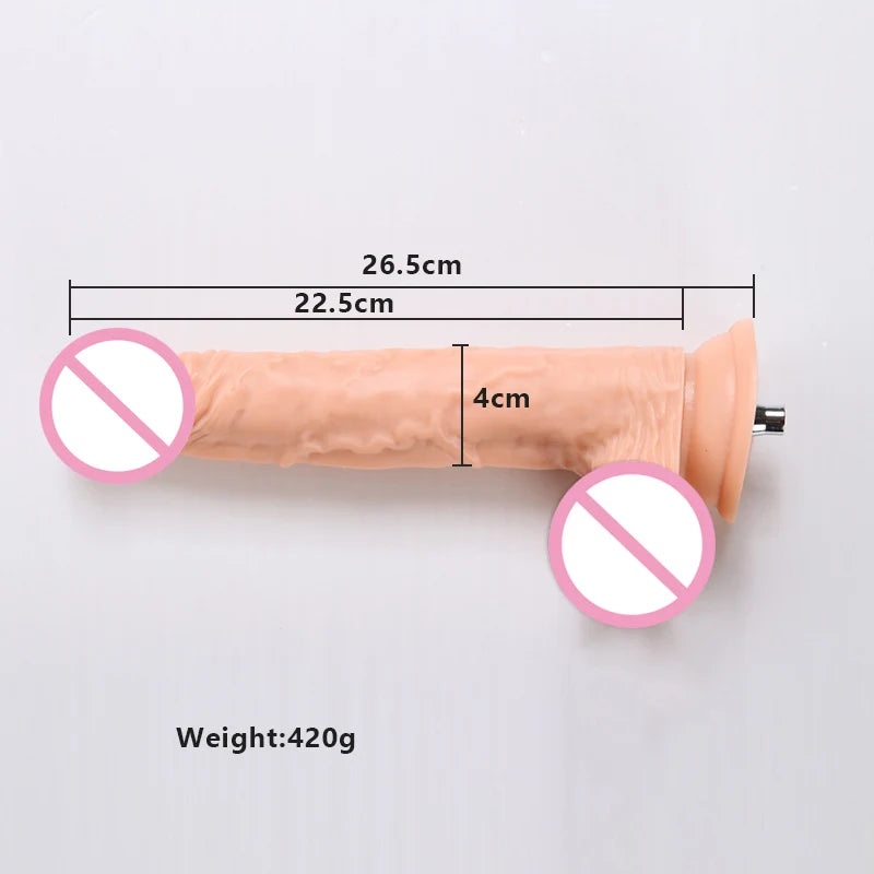 Dildos set for fuck machine