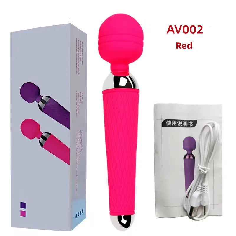Vibrator, clitoral and vaginal stimulation