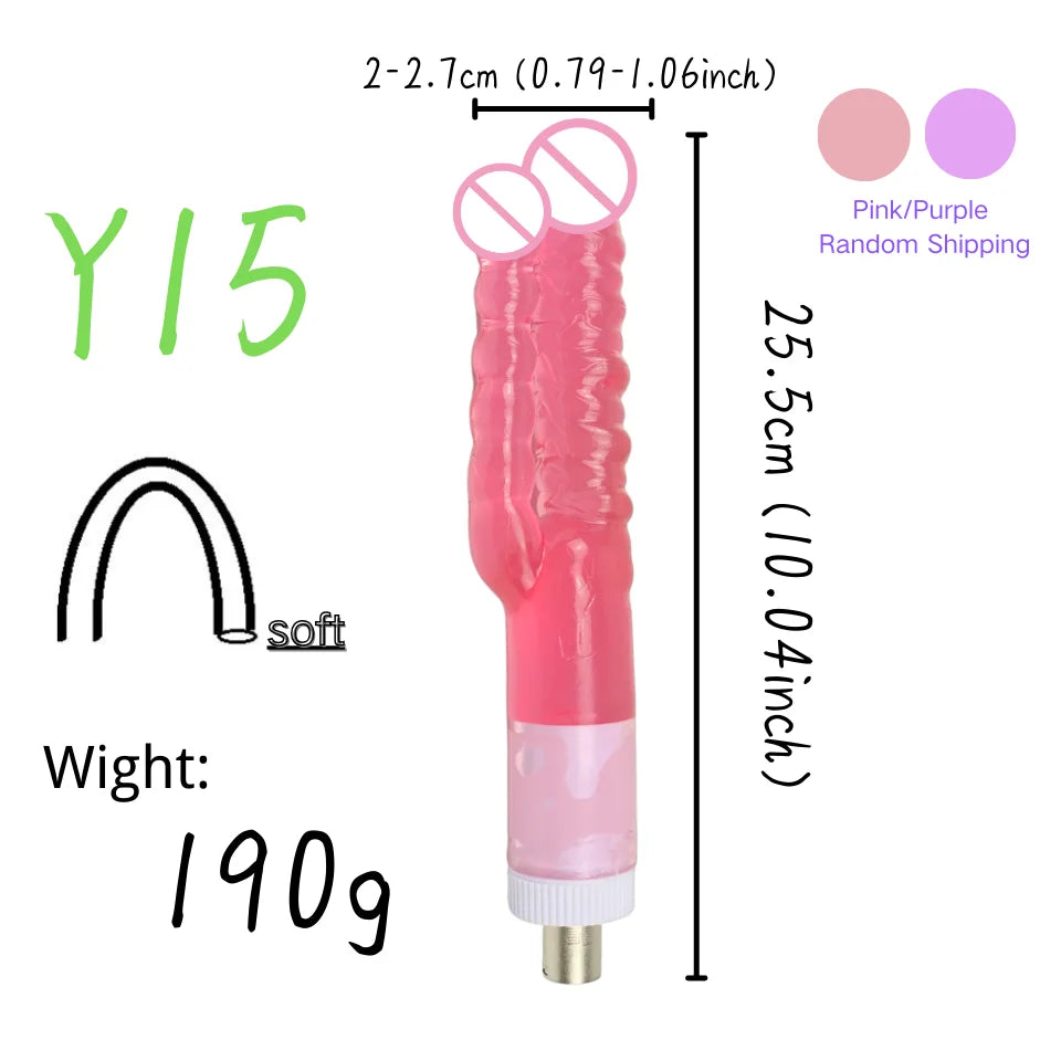Dildos sets for thrusting sex  machine