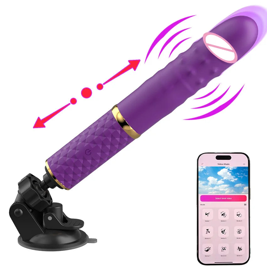 Automatic Thrusting G Spot Dildo Sex Machines