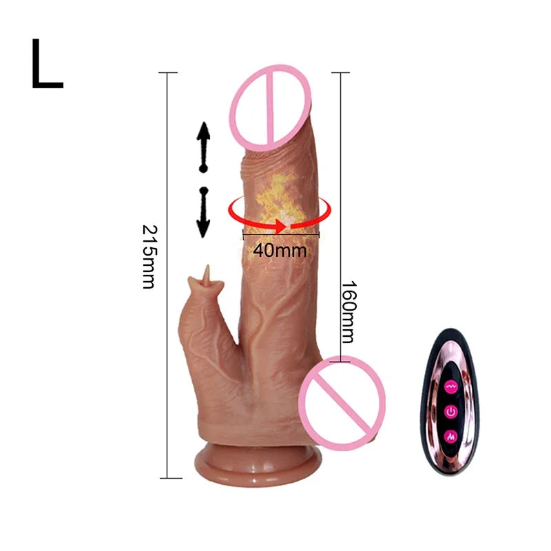Thrusting Dildo Vibrators