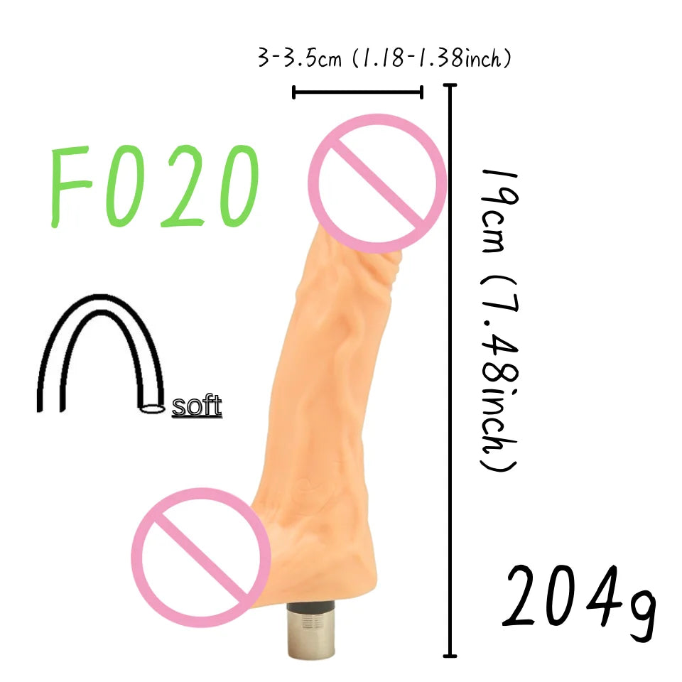 Dildos sets for thrusting sex  machine