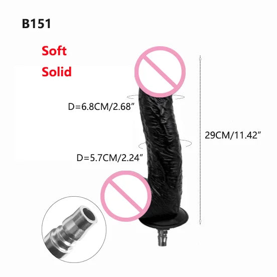 Sex Machine Dildos Attachments
