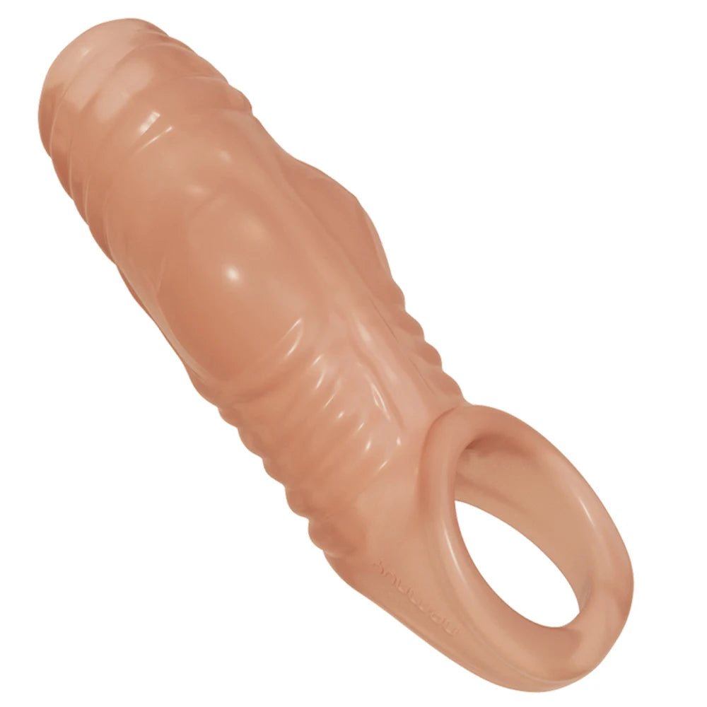 Men Penis Extender Sleeve Reusable Condoms
