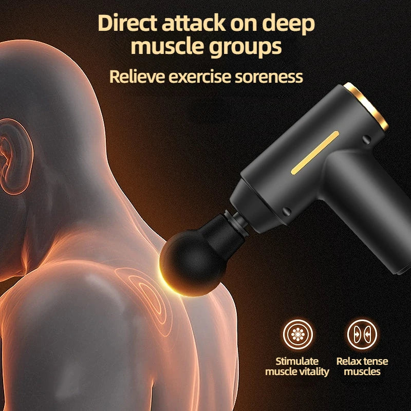 Portable Mini Muscle Massage Gun Vibration