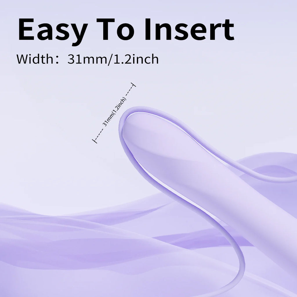 Light Purple Dildo Vibrator G-Spot
