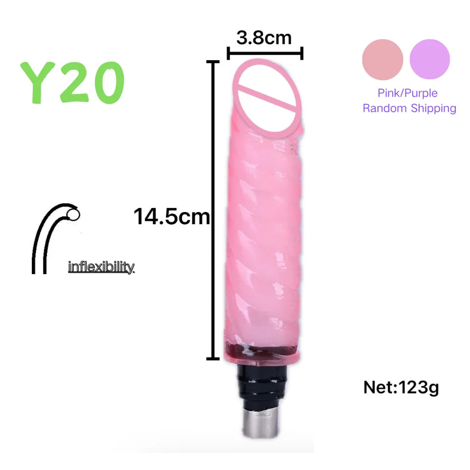 Dildos sets for thrusting sex  machine
