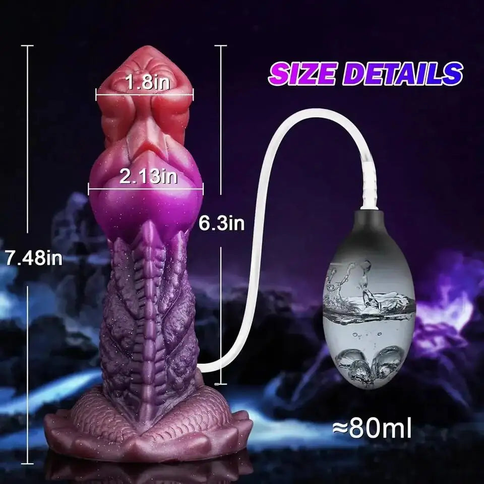Fantasy Squirting Ejaculating Dildo