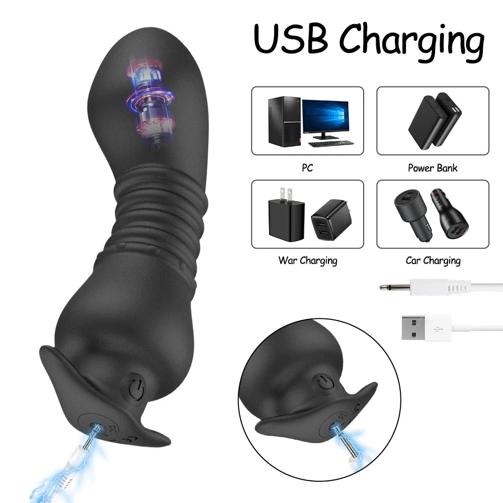 Anal Vibrator Allsex Wireless Remote Control