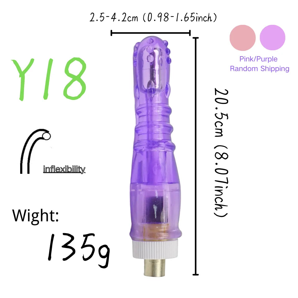 Dildos sets for thrusting sex  machine
