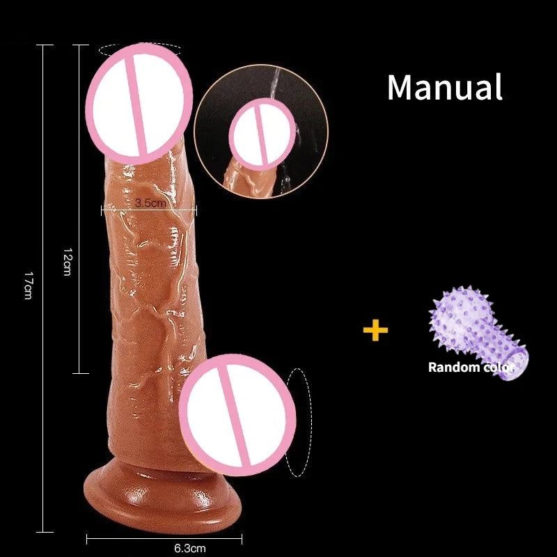 Realistic Squirting Dildo Vibration