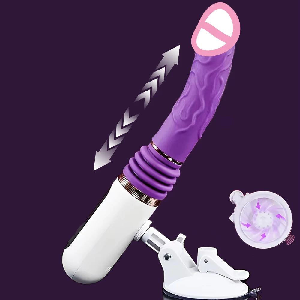 Automatic Thrusting Dildo Vibrator